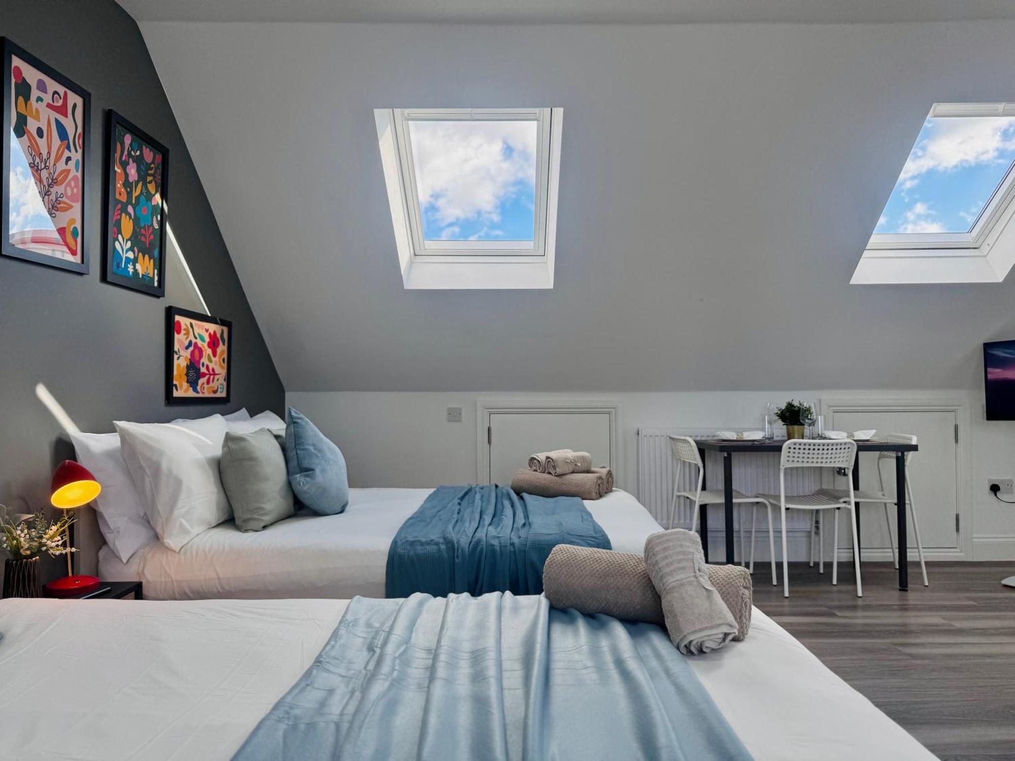 Bright Studio Loft 30Min To Central London Londres Exterior foto