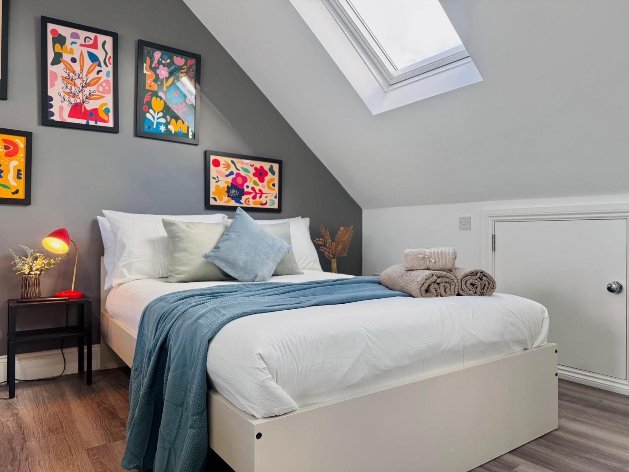 Bright Studio Loft 30Min To Central London Londres Exterior foto